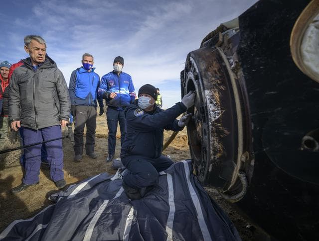 NASA image: Expedition 66 Soyuz Landing