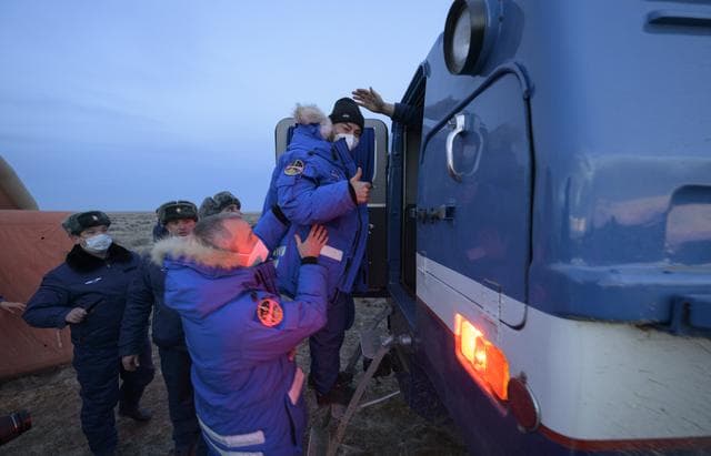 NASA image: Expedition 66 Soyuz Landing