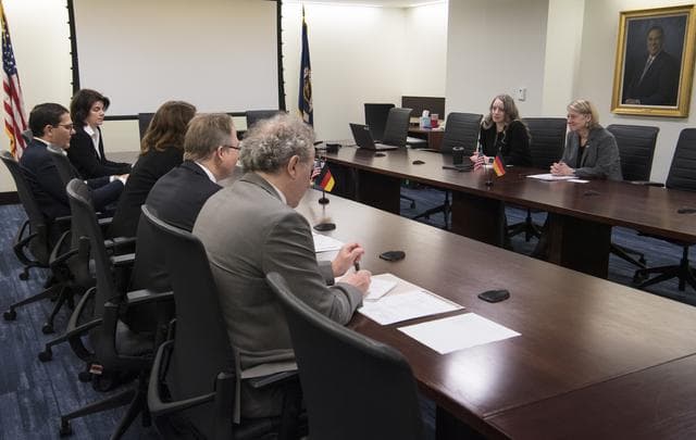Deputy Admin Melroy Meets with German Aerospace Representatives