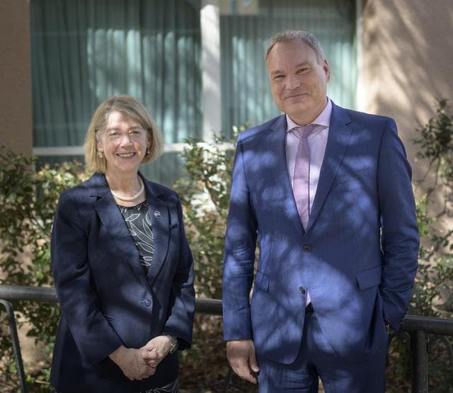 NASA image: NASA, DLR Meeting at Space Symposium