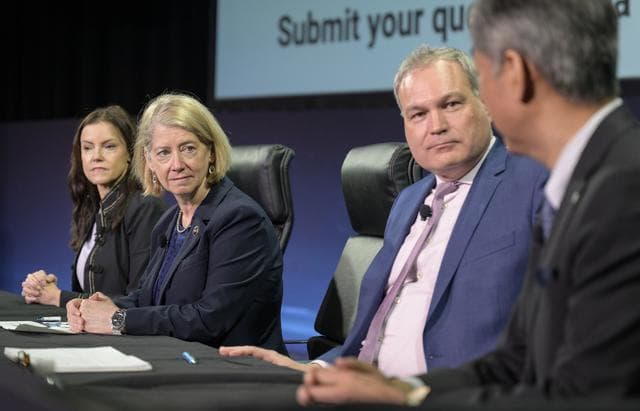 NASA image: Heads of Agency Panel at Space Symposium