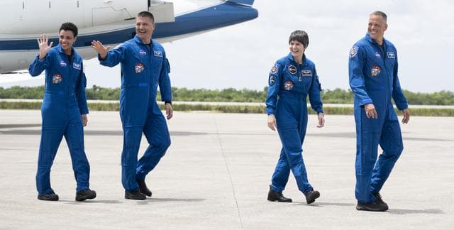 NASA image: SpaceX Crew-4 Crew Arrival