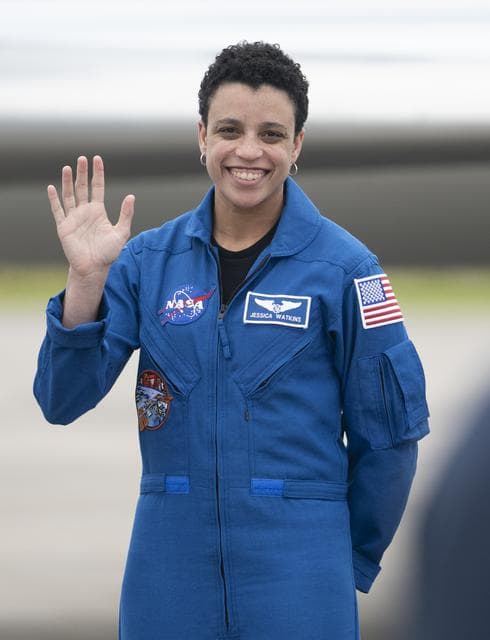 NASA image: SpaceX Crew-4 Crew Arrival