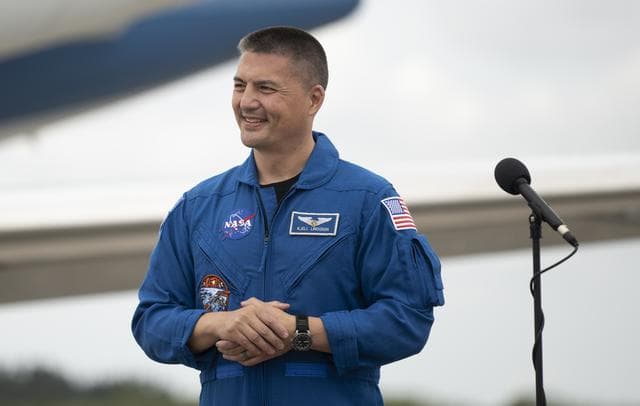 NASA image: SpaceX Crew-4 Crew Arrival