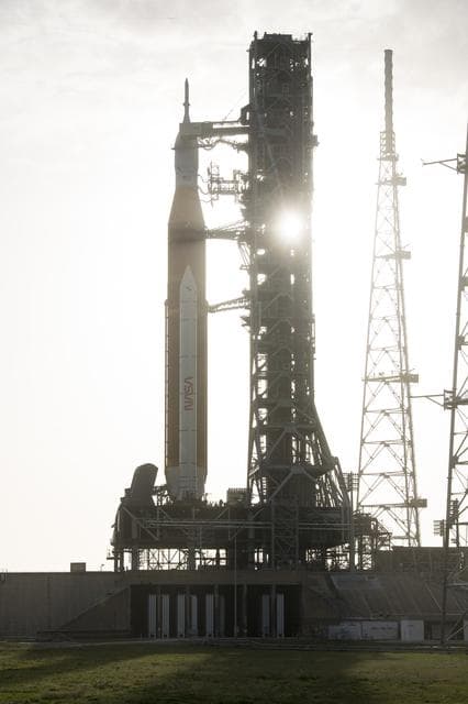NASA image: Artemis 1 on Launch Pad 39B