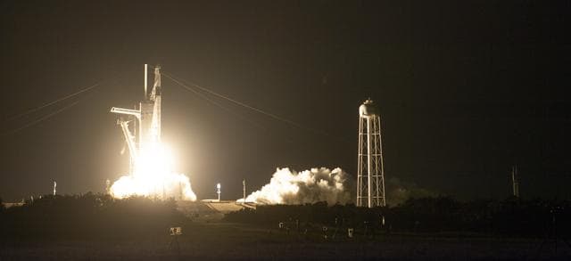 NASA image: SpaceX Crew-2 Launch