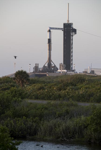 NASA image: SpaceX Crew-4 Preflight