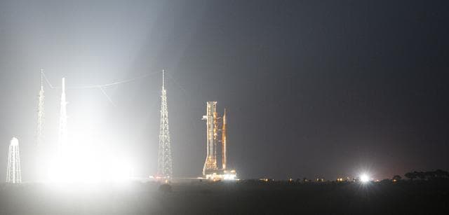 NASA image: Artemis I SLS Rollback