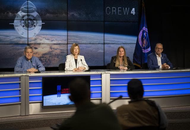 NASA image: SpaceX Crew-4 Preflight