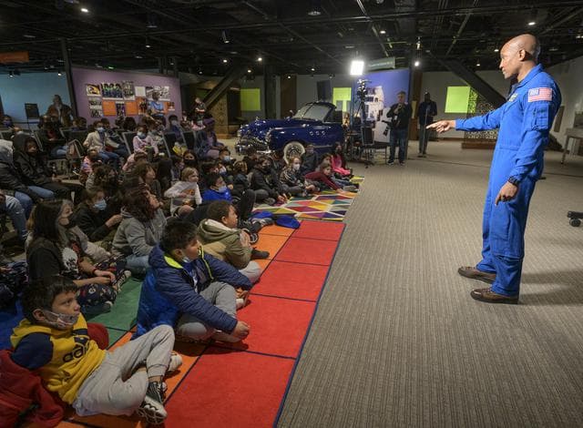 NASA image: Astronaut Victor Glover Inspires DC Area School Students