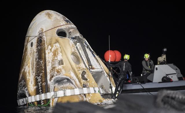 NASA image: NASA’s SpaceX Crew-3 Splashdown