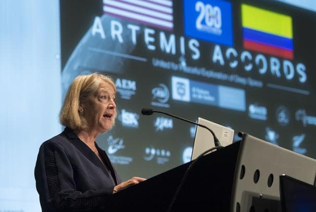NASA image: Colombian Vice President Marta Lucía Ramírez Artemis Accords S