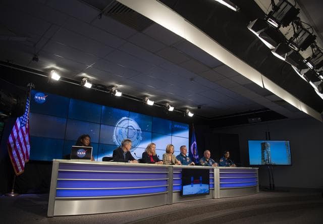 NASA image: Boeing Orbital Flight Test-2 Press Conference