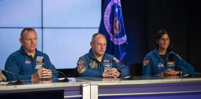 NASA image: Boeing Orbital Flight Test-2 Press Conference