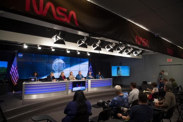 NASA image: Boeing Orbital Flight Test-2 Press Conference