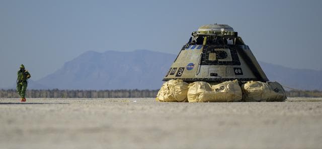 NASA image: Boeing Orbital Flight Test-2 Landing