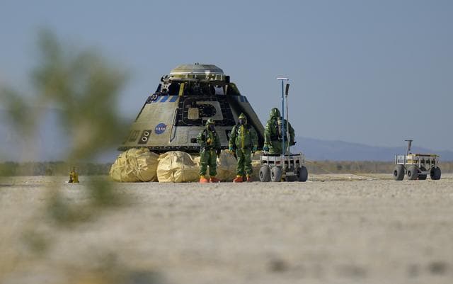 NASA image: Boeing Orbital Flight Test-2 Landing