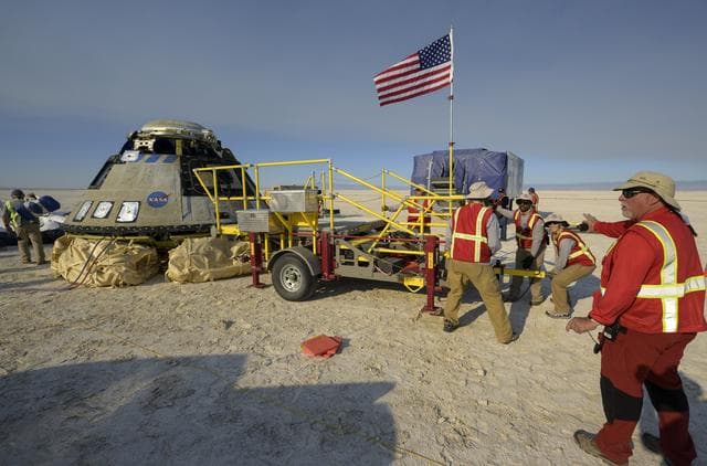 NASA image: Boeing Orbital Flight Test-2 Landing