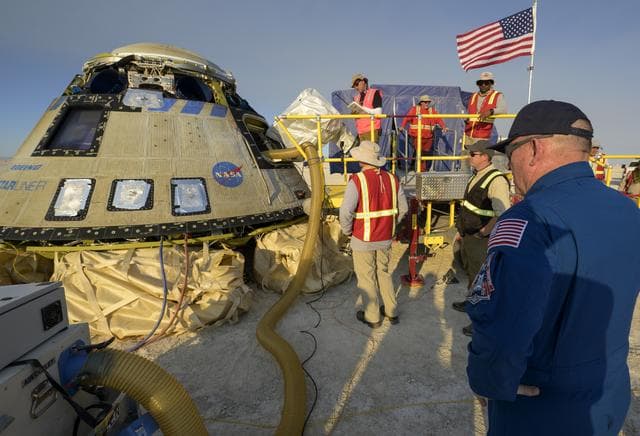 NASA image: Boeing Orbital Flight Test-2 Landing