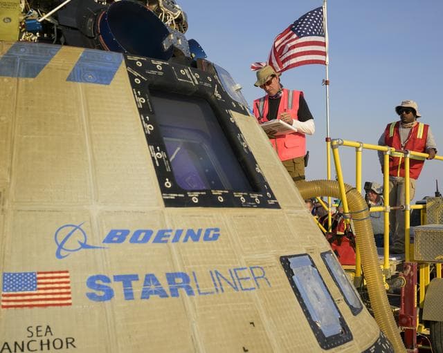 NASA image: Boeing Orbital Flight Test-2 Landing