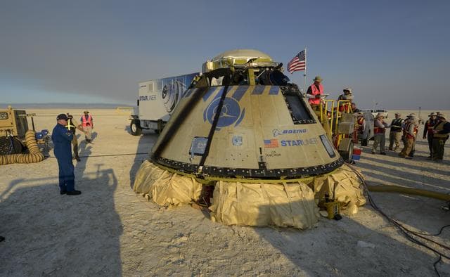NASA image: Boeing Orbital Flight Test-2 Landing
