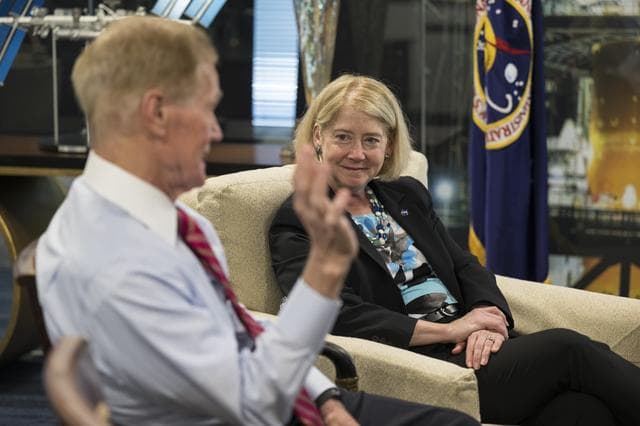 NASA image: NASA Leadership Meets with NASA’s SpaceX Crew-2 Astronauts