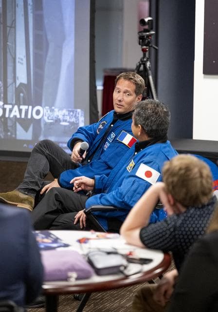 NASA image: NASA’s SpaceX Crew-2 Astronauts Headquarters Presentation