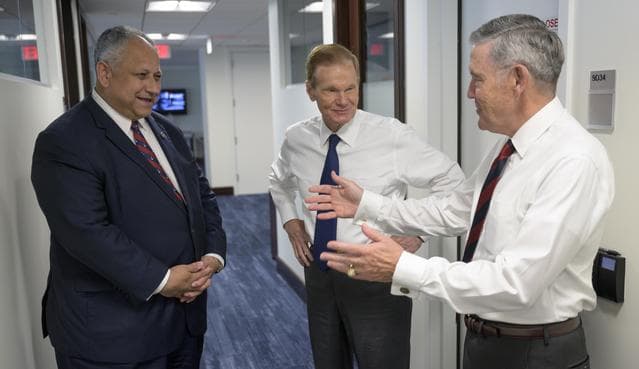 NASA image: NASA Leadership Meets with Secretary of the Navy