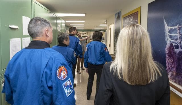 NASA image: NASA’s SpaceX Crew-2 astronauts tour National Geographic