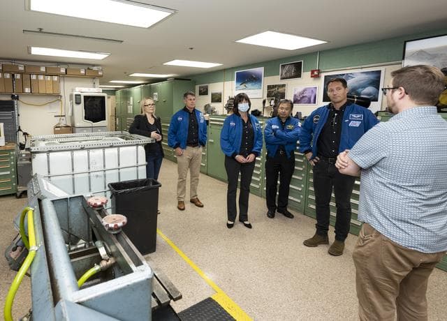 NASA image: NASA’s SpaceX Crew-2 astronauts tour National Geographic