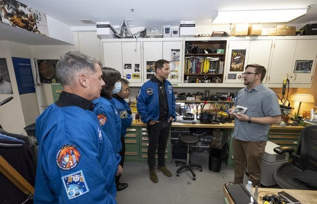NASA’s SpaceX Crew-2 astronauts tour National Geographic