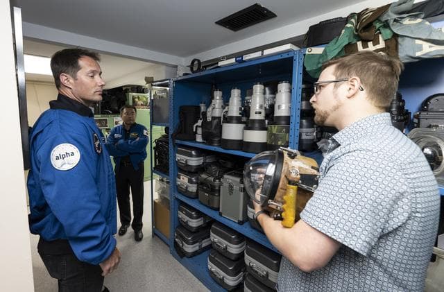 NASA image: NASA’s SpaceX Crew-2 astronauts tour National Geographic
