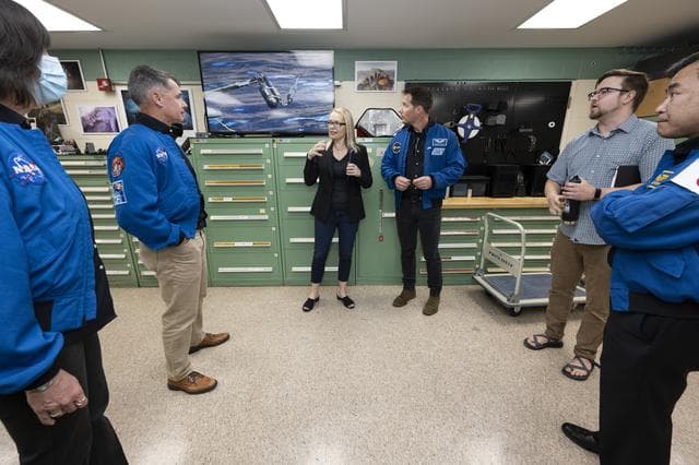 NASA image: NASA’s SpaceX Crew-2 astronauts tour National Geographic
