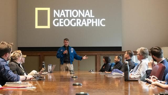 NASA’s SpaceX Crew-2 astronauts meet with National Geographic 