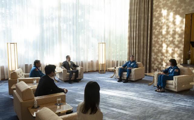 NASA’s SpaceX Crew-2 Astronauts at the Japanese Ambassador’s