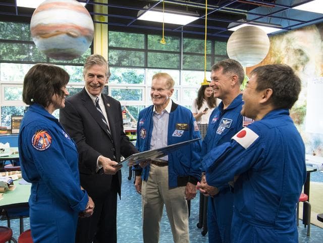 NASA's Crew-2 Astronauts Visit Arlington Elementary School
