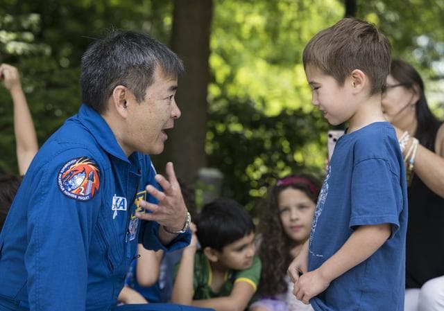 NASA image: NASA's Crew-2 Astronauts Visit Arlington Elementary School