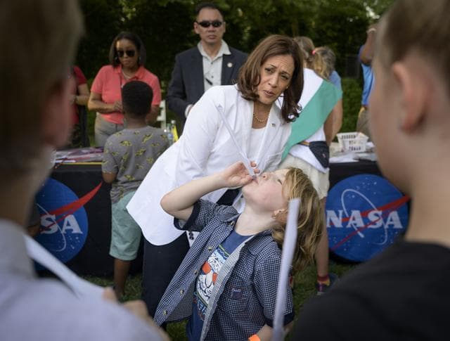NASA image: VP Harris Hosts NASA, Disney Pixar for STEM Events