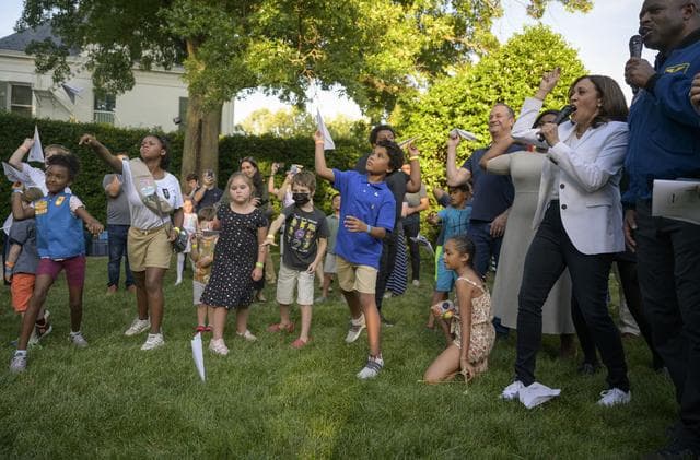 NASA image: VP Harris Hosts NASA, Disney Pixar for STEM Events