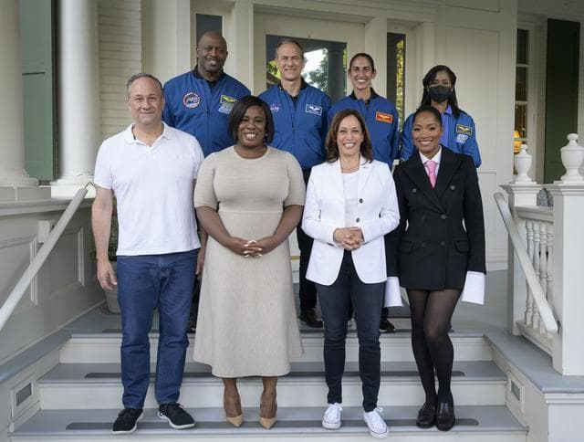 VP Harris Hosts NASA, Disney Pixar for STEM Events