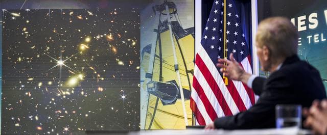 NASA image: President Biden Previews Image from Webb Space Telescope