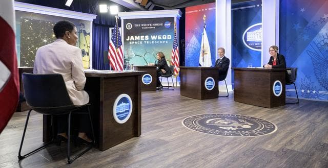 NASA image: President Biden Previews Image from Webb Space Telescope
