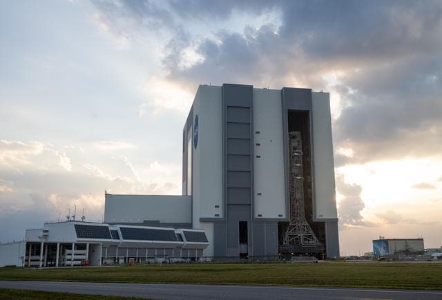 NASA image: Artemis I Rollout