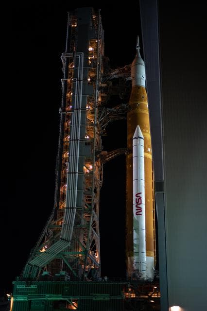 NASA image: Artemis I Rollout