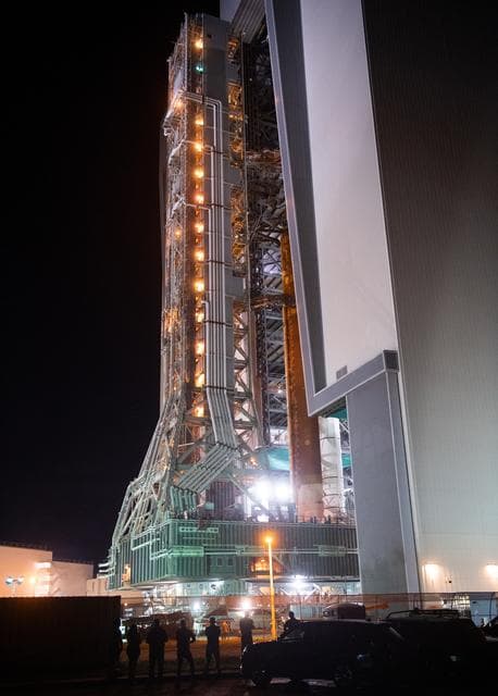 NASA image: Artemis I Rollout