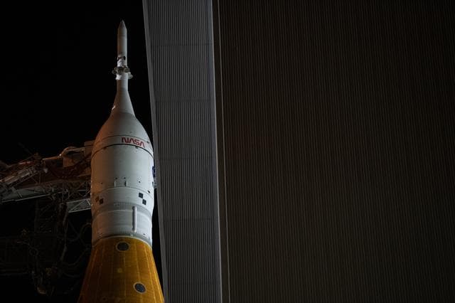 NASA image: Artemis I Rollout