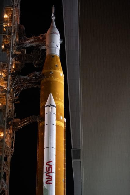 NASA image: Artemis I Rollout