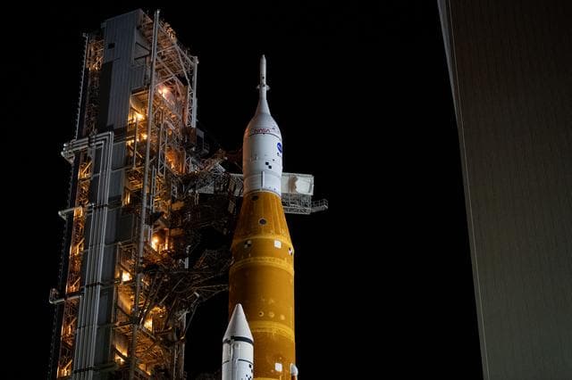 NASA image: Artemis I Rollout
