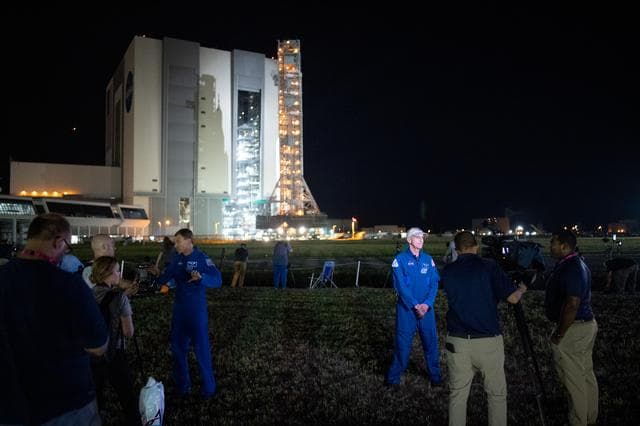 NASA image: Artemis I Rollout