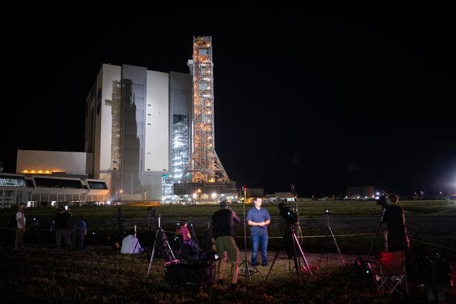 NASA image: Artemis I Rollout